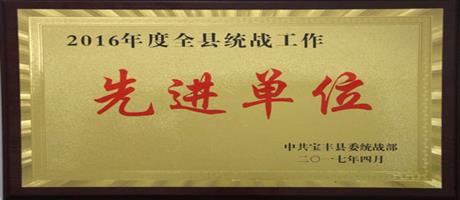 全縣統戰工作先進單位